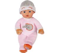 BABY born for babies Sleepy Rose 30cm avec bonnet attaché et hochet intégré