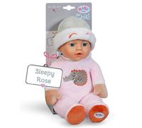 ZAPF Creation BABY born for babies Sleepy Rose 30cm, Poupée
