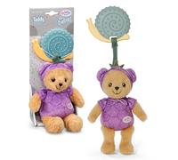 BABY born Teddy Ours Baby Born for Babies Bleu 18 cm, anneau de dentition, papier crépitant, lavable