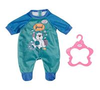 BABY born Grenouillère bleue - Convient aux poupées BABY born de 43 cm - Contient 1 grenouillère et un cintre - Pour les enfants de 3 ans + - 833629