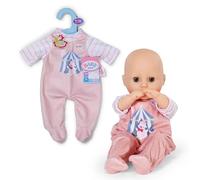 BABY born Grenouillère - Combinaison pour poupée à Manches Longues avec Motif de Cirque - Vêtement de poupée de Haute qualité - Accessoire pour poupées de 36 cm