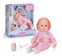 Baby Born Hannah - Poupée avec Moi - 5 Fonctions - Corps en Tissu Doux et Accessoires - Poupée de 36 cm - pour Enfants à partir de 1 an - Fonctionne avec Piles