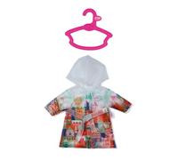 Baby Born Imperméable Style Urbain avec imprimé coloré et Capuche pour poupées 43 cm