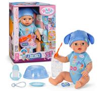 BABY born Jonas 43 cm, Click & Play, Poupon garçon, 10 Fonctions