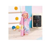 Zapf Creation Tenue de gym BABY born Kindergarten pour poupées 36 cm, capuche & tapis