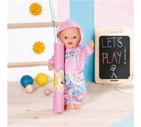 BABY born Kindergarten Tenue de gym - Pour poupées de 36 cm - Contient 1 capuche, 1 pantalon & 1 tapis de gym - Pour les petites mains - Développe l’empathie & les aptitudes sociales - 2 ans + 833445