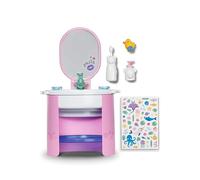 BABY born Lavabo - Lavabo de poupée avec Brosse à Dents & Distributeur de Savon - avec Vraie Eau - sans Piles - Accessoire de poupée de qualité pour poupées de 36 cm & 43 cm