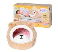 BABY born – Lit pour ours 834459 – Accessoires pour poupées jusqu'à 43 cm – 1 an +