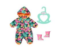 BABY born Little Grenouillère d’extérieur 836323 - Grenouillère avec chaussons assortis pour poupée de 36cm - Facile à habiller pour les enfants - Dès 1 an