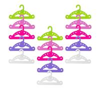 Baby Born Lot de 15 cintres multicolores pour vêtements de poupée de 43 cm
