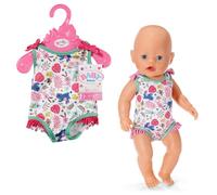 BABY born Maillots de bain 833636 - Maillots de bain pour poupées qui mesurent jusqu'à 43cm - Disponibles en deux styles assortis - Convient aux enfants dès 3 ans