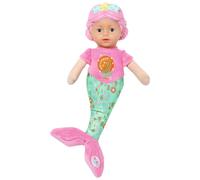 BABY born Muñeca Sirena 832288 - Muñeca de tela súper suave de 30cm para bebés, recién nacidos y niños - Lavable a 30°C - Adecuada desde el nacimiento