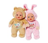 BABY born Mignonne pour bébés 832301 - 1 poupée pour 2 styles assortis - Poupée au corps souple de 30 cm - Entièrement lavable à la main - Convient aux nouveau-nés