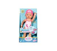 BABY born Lizzie nageur 30 cm, poupée de bain à remonter, étanche, fonctionne sans piles, poupée de 30 cm, 835302