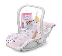 BABY born Nacelle pour poupées avec Motif Floral et poignée pivotante et Harnais 3 Points pour poupées de 36 cm et 43 cm, 838518 Zapf Creation