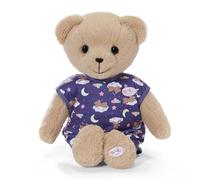 BABY born Ourson Teddy avec Pyjama aux Motifs Phosphorescent | Pyjama motif phosphorescent, ourson Teddy en peluche tout doux, tenue incluse, adapté aux poupons de 43 cm