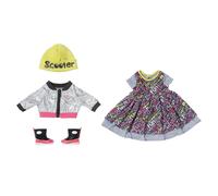 BABY born Ensemble pour poupée City Deluxe – 43 cm – 3 ans+ – 1 robe, 1 veste