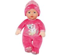 BABY BORN - Poupée Sleepy - Poupée douce avec hochet intégré - Rose - 30cm - Des 3 ans