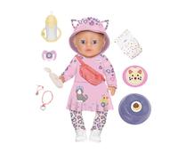 BABY born Poupon Emma Style Chat 43 cm avec Click & Play