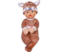 BABY born pour bébés Sleepy Deer, poupée Douce de 30 cm en Tissu avec Un Bonnet modèle cerf avec hochet intégré pour Nouveau-né, 836552 Zapf Creation