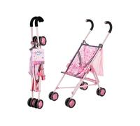 Baby Born Poussette 832547 - Accessoires pour Ours et Poupées Baby Born Qui Mesurent Jusqu'à 43 cm - avec 1 Sac pour Ranger Facilement - 3 Ans +