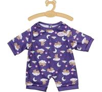 BABY born Pyjama Teddy, Phosphorescent, Pyjama pour poupées et Peluche de 43 cm, 836484 Zapf Creation