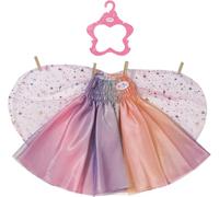 BABY born Robe Arc-en-Ciel 43 cm avec Ailes | Robe arc-en-ciel avec ailes, détails pailletés