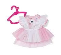 BABY born Robe Cygne pour poupées de 43 cm avec Jupe en Tulle et imprimé, Cintre Inclus