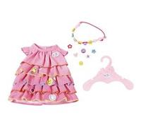 Baby born robe d'été avec bandeau pour poupée jusqu'à 43 cm Rose G