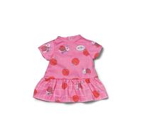 BABY born Robe Rose - Robe pour poupée avec Pommes & coccinelles - Vêtement pour poupées - Accessoire pour poupées de 36 cm