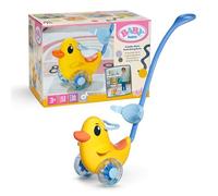 Baby Born Schiebe-Berta - avec Guidon et Roues fonctionnelles - pour poupées de 36 cm et 43 cm - Accessoires de Haute qualité pour poupées - Convient aux Enfants à partir de 3 Ans