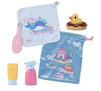 BABY born Set Bain pour poupons 36 et 43 cm Click and Play