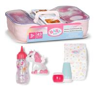 BABY born Set Coucher avec Accessoires pour poupées 43 cm | Fonction lumineuse, accessoires de soin, coffret de jeu pour le coucher pour poupées de 43 cm