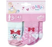 Baby born Set de 2 pairs de chaussettes pour les poupées de 43 cm G