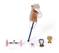 BABY born Hobby Horsing Set - Coffret poupée avec Cheval-bâton & Accessoires - Accessoire de poupée de qualité - pour poupées de 36 cm & 43 cm