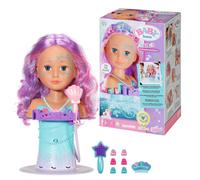 BABY born Sister Mermaid style head, Ideal for children's hands, promotes creati