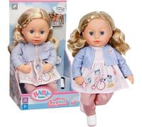 BABY born Poupée souple Sophia Rose 36 cm – cheveux blonds, yeux qui se ferment, dès 1 an