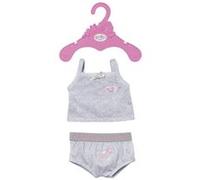 Baby born sous-vêtement 43 cm gris Gris G