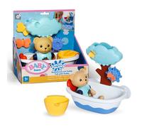BABY born Splish Splash Baignoire avec Teddy Jouets de Bain | Ventouses de fixation, Teddy et accessoires inclus, jouet de bain sans piles, dès 1 an