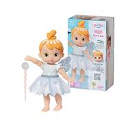 Baby Born Storybook La Fée Ice - Fée de 18 cm avec des Ailes Volantes - Contient 1 poupée, 1 Baguette Magique, 1 Socle, 1 Fond & 1 Livre d’Images - 3 Ans + - 833797