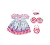 Baby Born Tenue Bonbon avec Robe, Sac, Lunettes et Bandeau pour poupée 43 cm