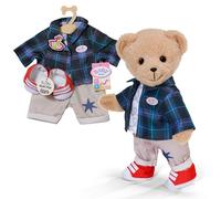 BABY born Ensemble Teddy pour poupées de 43 cm – Pantalon, Chemise, Veste et Chaussures