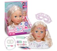 BABY born Tête à coiffer Paint Artist avec Accessoires | Feutres spéciaux lavables, plus de 20 accessoires, à décorer encore et encore