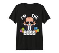 Baby Boss : « I'm The Boss » - Just Like a Boss for Kids! T-Shirt Haut de Gamme