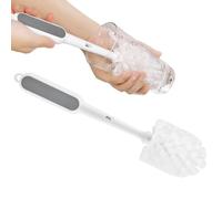 Baby Bottle Brush, Tumbler Stains Scrubber, Removable Design Insulated Grip, Narrow Flask Cleaner, Excellent for Sink Cleaning, Outdoor Travel, Kitchen,10.51x2.28 inches