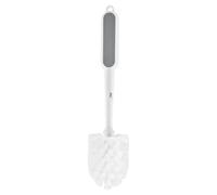 Baby Bottle Brush, Tumbler Stains Scrubber, Removable Long Handle Brushes with 12 inches Size, Compact Narrow Bottle Cleaner for Sink, Outdoor, Flask, Tumbler, Travel, Kitchen, White