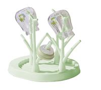 Baby Bottle Drying Rack - Bottle Dryer | Baby Bottlee Holder | Toddler Feeding Station | Tree Shaped Space Saving Nipple Dryer Holder | Portable Feeding Organizer for Teething Toys, Pump Part Draining