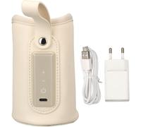 Baby Bottle Heated Cover,Adjustable Temperature Lcd Display,Portable Usb Milk Bottle,Heat Protector For Travel Airplanes,Feeding With Milk Powder