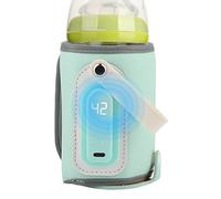 Baby Bottle Keep Warm Cover, USB Milk Warmer Bag, Insulation Sleeve, Rapid Heating Design, Ideal for Travel, Driving, Home Use, Evenly heat all around, 4.33 inches,