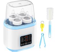 Baby Bottle Warmer,8 Operating Modes Bottle Warmer,Portable Baby Bottle Warmer For Breast Milk,Temperature Control,Automatic Shut-Off Bottle Warmer
